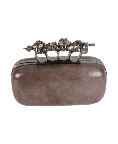 Bruin designer inspired "boksbeugel" clutch