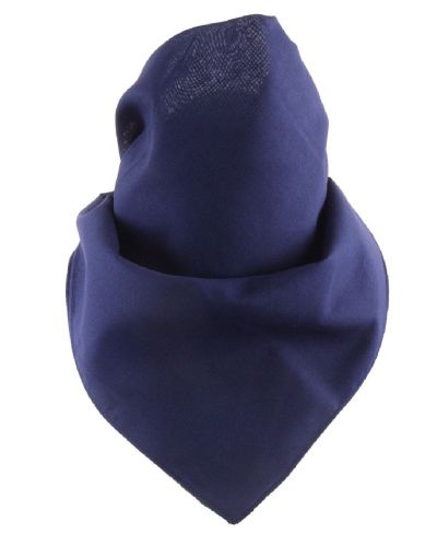 Effen boerenzakdoek / bandana in donkerblauw