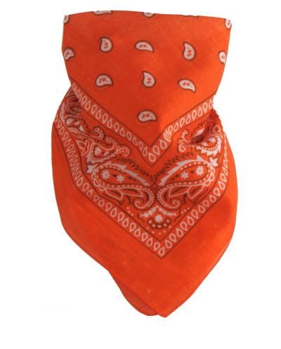 Boerenzakdoek / bandana  in oranje